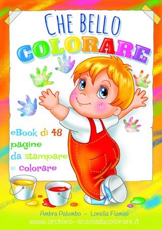 quaderno operativo da colorare per la scuola dell'infanzia